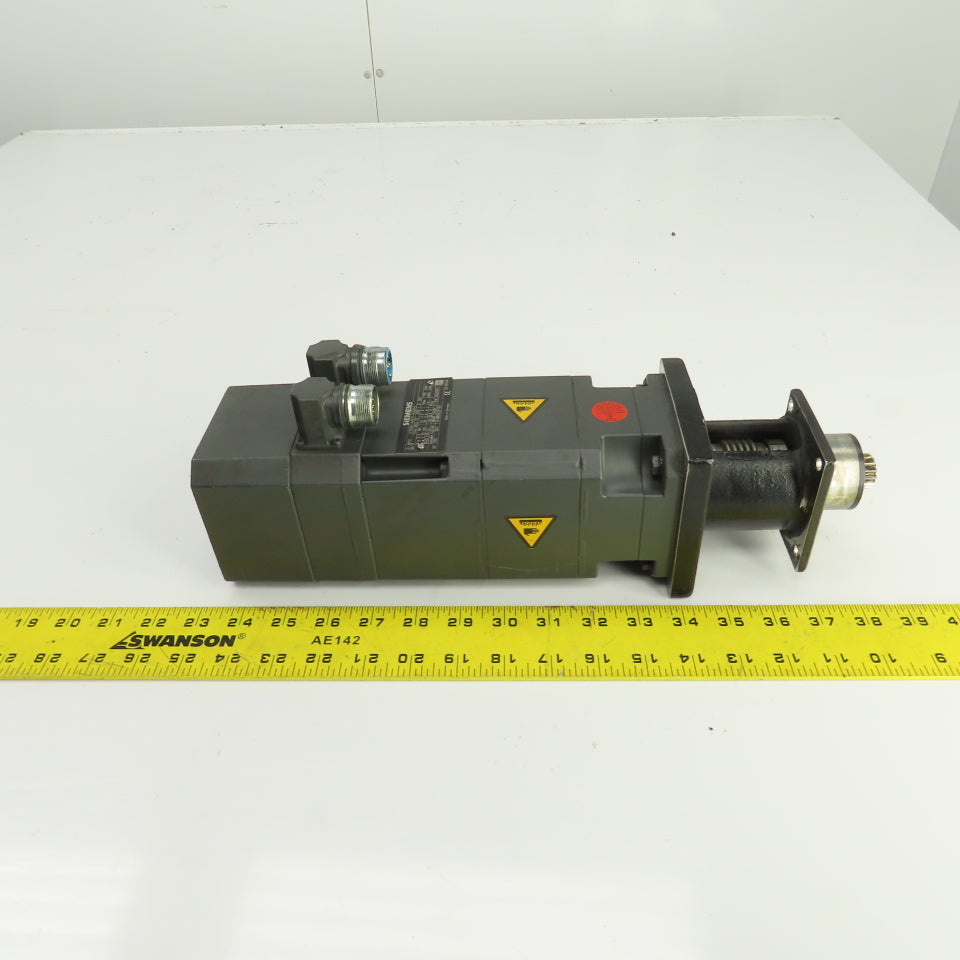 Siemens 1FT6041-4AK71-4AL0-Z Servo Motor 6000RPM 324V W/Brake & Encoder