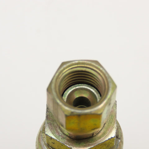 7/16"-20 (-4) JIC Female Swivel x 3/8" (-6) Hose Crimp Hydraulic Fitting