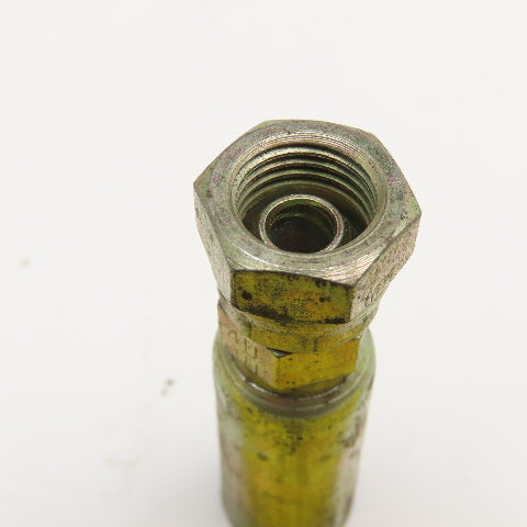 1/4"-18 (-4) Female NPSM Swivel x 1/4"(-4) Hose Crimp Hydraulic Fitting