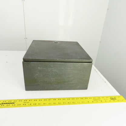 Rittal AE 1380 15" x 15" x 8" Electrical Enclosure W/Backplate & Hinged Door