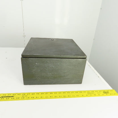 Rittal AE 1380 15" x 15" x 8" Electrical Enclosure W/Backplate & Hinged Door