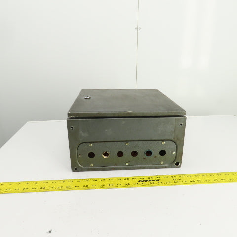 Rittal AE 1380 15" x 15" x 8" Electrical Enclosure W/Backplate & Hinged Door