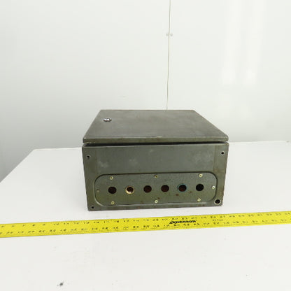 Rittal AE 1380 15" x 15" x 8" Electrical Enclosure W/Backplate & Hinged Door