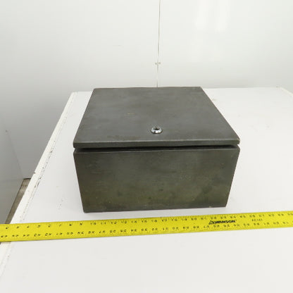Rittal AE 1380 15" x 15" x 8" Electrical Enclosure W/Backplate & Hinged Door