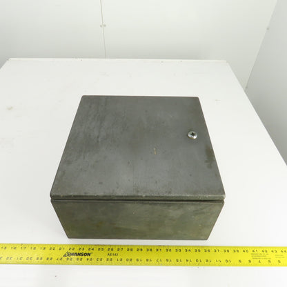 Rittal AE 1380 15" x 15" x 8" Electrical Enclosure W/Backplate & Hinged Door