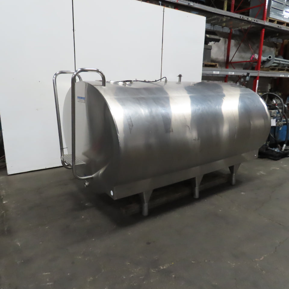 Mueller Model OH 1000 Gallon Stainless Steel Milk Cooling Tank 1PH Par ...