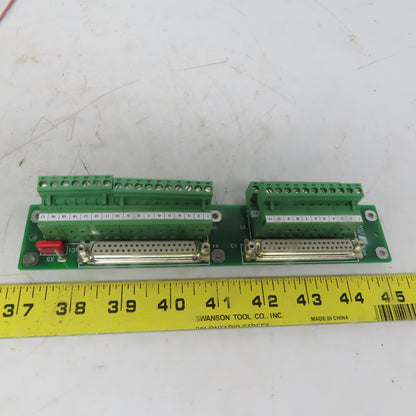 Reliance Electric 813.10.01D Adapter Board W/ Wiring Harness & Ribbon Cable