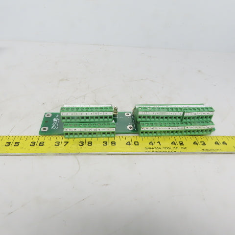 Reliance Electric 813.10.01D Adapter Board W/ Wiring Harness & Ribbon Cable