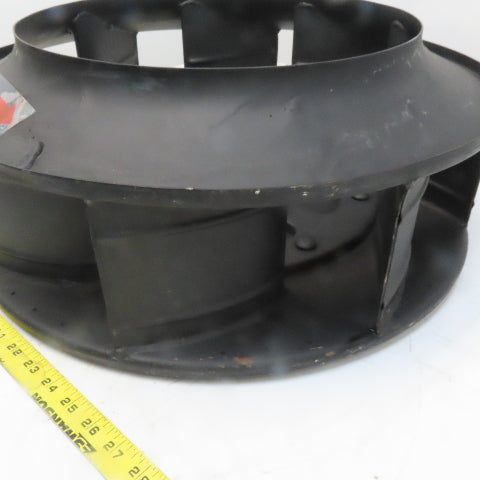 Steel 20" Diameter x 6" Reverse Air Blower Fan Wheel 1-5/8" Keyed Shaft Bore