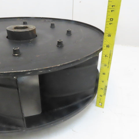 Steel 20" Diameter x 6" Reverse Air Blower Fan Wheel 1-5/8" Keyed Shaft Bore