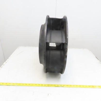 Steel 20" Diameter x 6" Reverse Air Blower Fan Wheel 1-5/8" Keyed Shaft Bore
