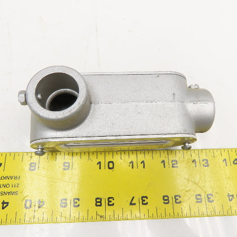 L.E. Mason SCV2 Red O Dot 3/4" Conduit Body LB Elbow Lot Of 3