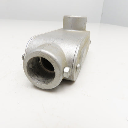 L.E. Mason SCV2 Red O Dot 3/4" Conduit Body LB Elbow Lot Of 3