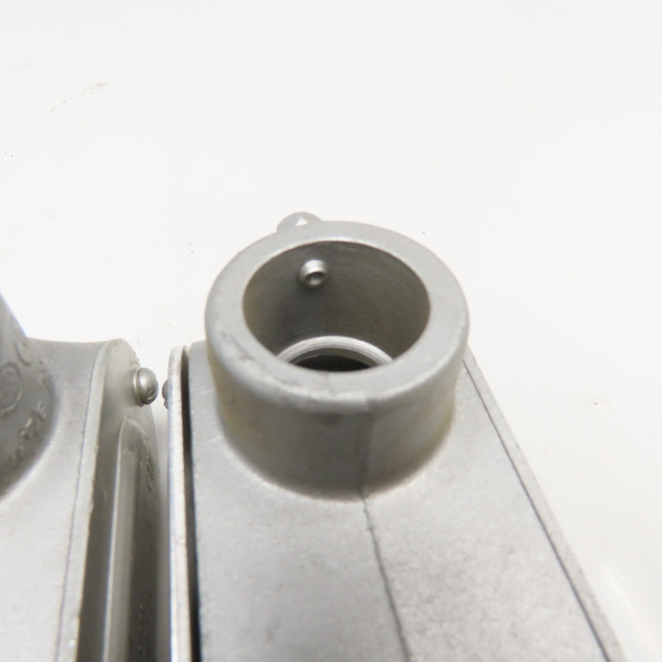 L.E. Mason SCV2 Red O Dot 3/4" Conduit Body LB Elbow Lot Of 3
