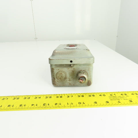 Allen Bradley 2-Button Size 0 Manual Motor Starter Control Operator Panel