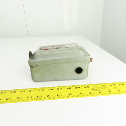 Allen Bradley 2-Button Size 0 Manual Motor Starter Control Operator Panel