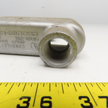 Crouse Hinds LB19 1/2" Condulet Outlet Body LB Threaded Hub Lot Of 3