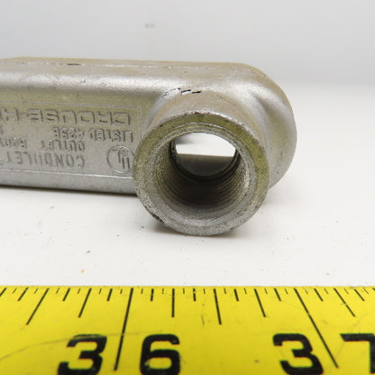 Crouse Hinds LB19 1/2" Condulet Outlet Body LB Threaded Hub Lot Of 3
