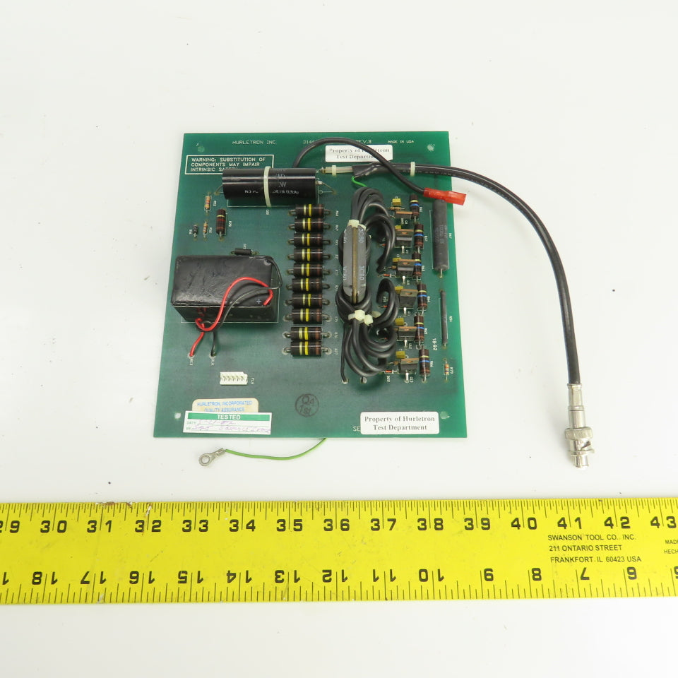 Hurletron D146B 992619 Rev. B PCB Circuit Board
