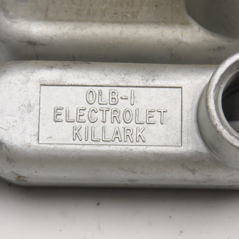Killark 0LB-I 1/2" Electrolet Outlet Body LB Threaded Hub Lot Of 5