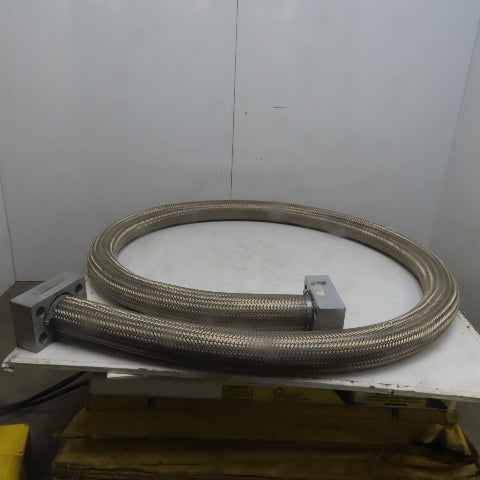 Skodack Flexible Hose 65mm ID Stainless Steel Braided 4000mm OAL