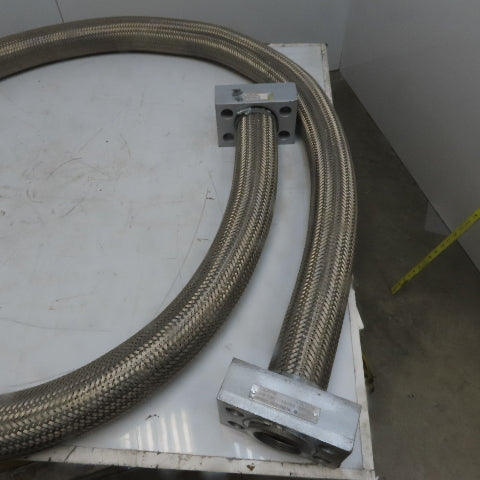 Skodack Flexible Hose 65mm ID Stainless Steel Braided 4000mm OAL