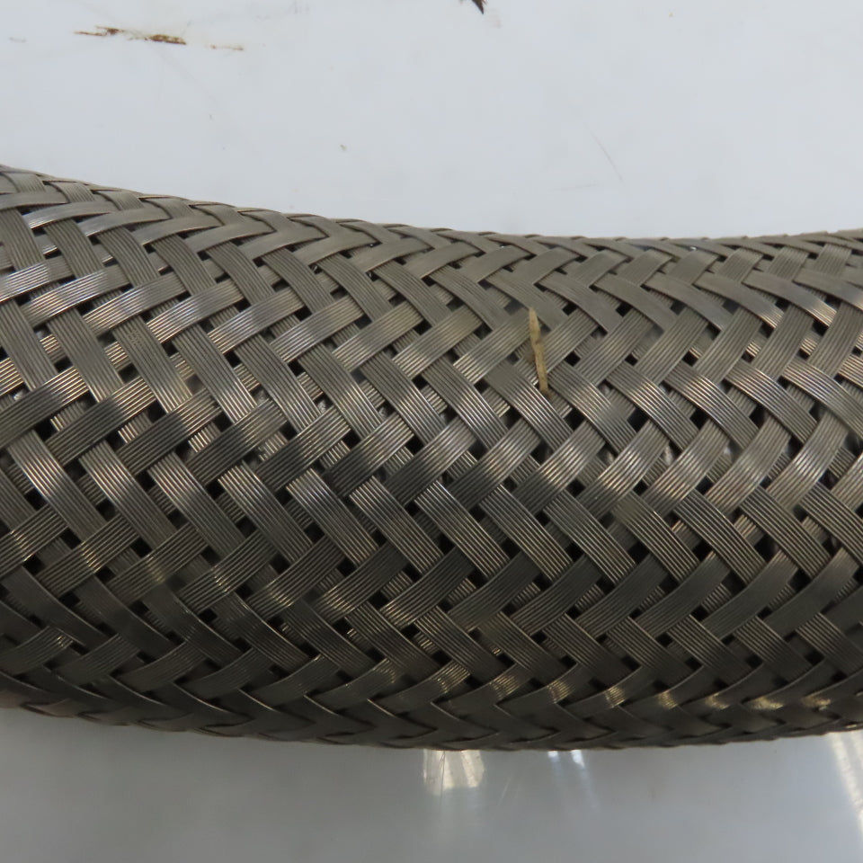 Skodack Flexible Hose 65mm ID Stainless Steel Braided 4000mm OAL