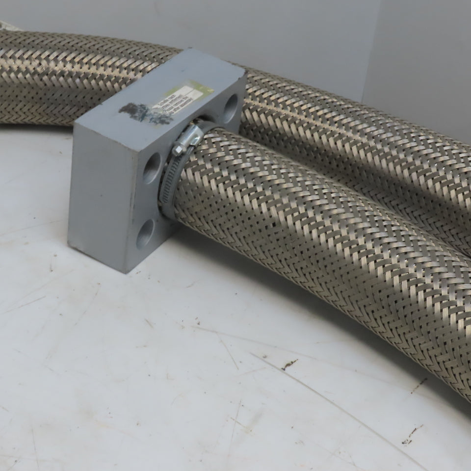 Skodack Flexible Hose 65mm ID Stainless Steel Braided 4000mm OAL