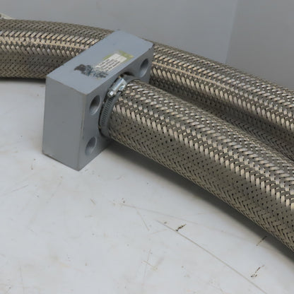 Skodack Flexible Hose 65mm ID Stainless Steel Braided 4000mm OAL