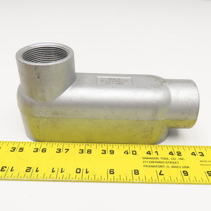 Killark OLB-5 1-1/2" LB Conduit Body Threaded Hub