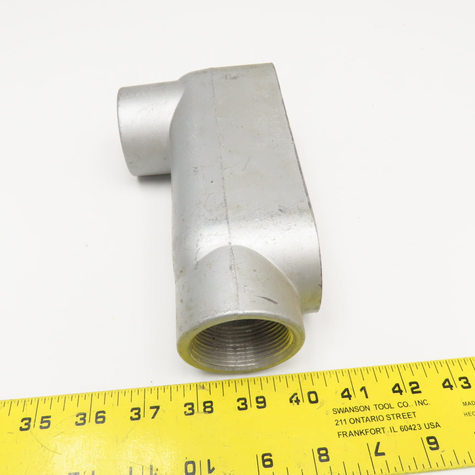 Killark OLB-5 1-1/2" LB Conduit Body Threaded Hub