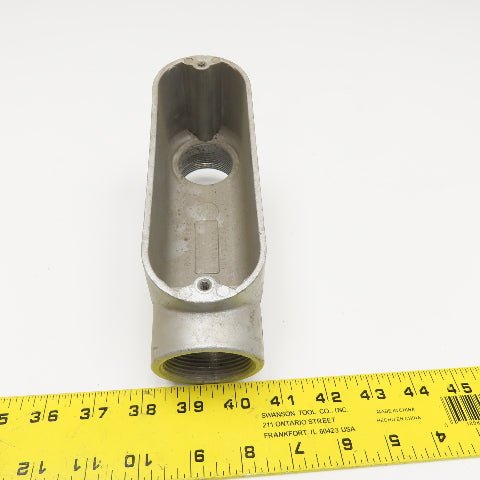 Killark OLB-5 1-1/2" LB Conduit Body Threaded Hub