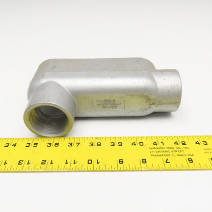 Killark OLB-5 1-1/2" LB Conduit Body Threaded Hub