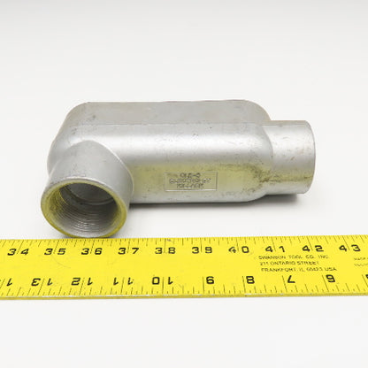 Killark OLB-5 1-1/2" LB Conduit Body Threaded Hub