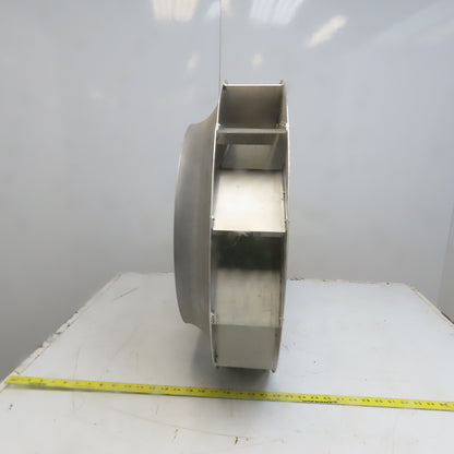 Replacement Blower Wheel Backward-Inclined Aluminum 24-1/2"Dia x 4-5/8"W 1" Bore