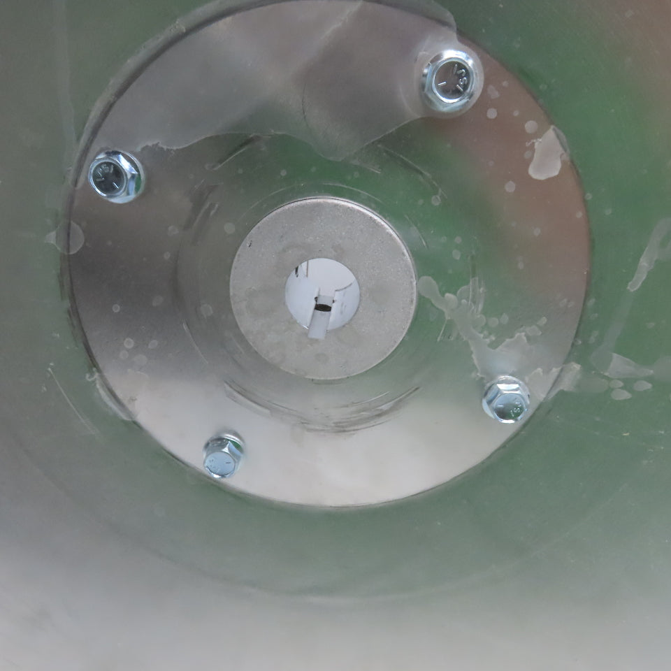 Replacement Blower Wheel Backward-Inclined Aluminum 24-1/2"Dia x 4-5/8"W 1" Bore