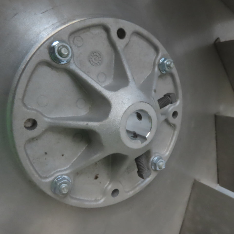Replacement Blower Wheel Backward-Inclined Aluminum 24-1/2"Dia x 4-5/8"W 1" Bore