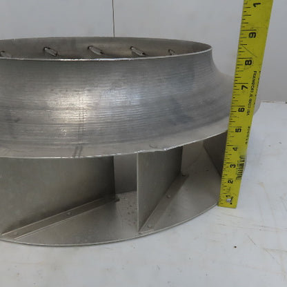 Replacement Blower Wheel Backward-Inclined Aluminum 24-1/2"Dia x 4-5/8"W 1" Bore