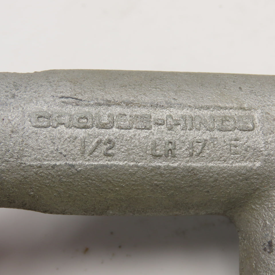 Crouse Hinds LR17 1/2" Condulet Form 7 Conduit Body Threaded Hub Lot Of 4