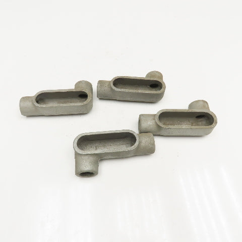 Crouse Hinds LR17 1/2" Condulet Form 7 Conduit Body Threaded Hub Lot Of 4