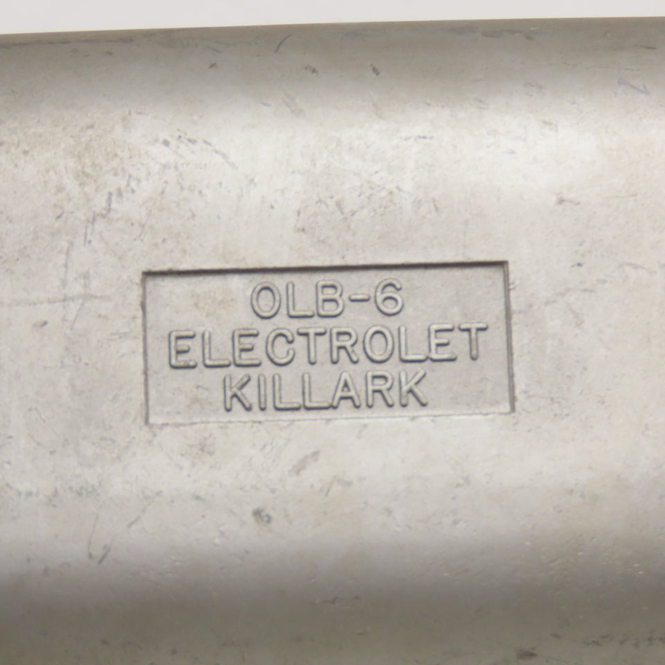 Killark OLB-6 Electrolet 2" LB Conduit Body Threaded Hub