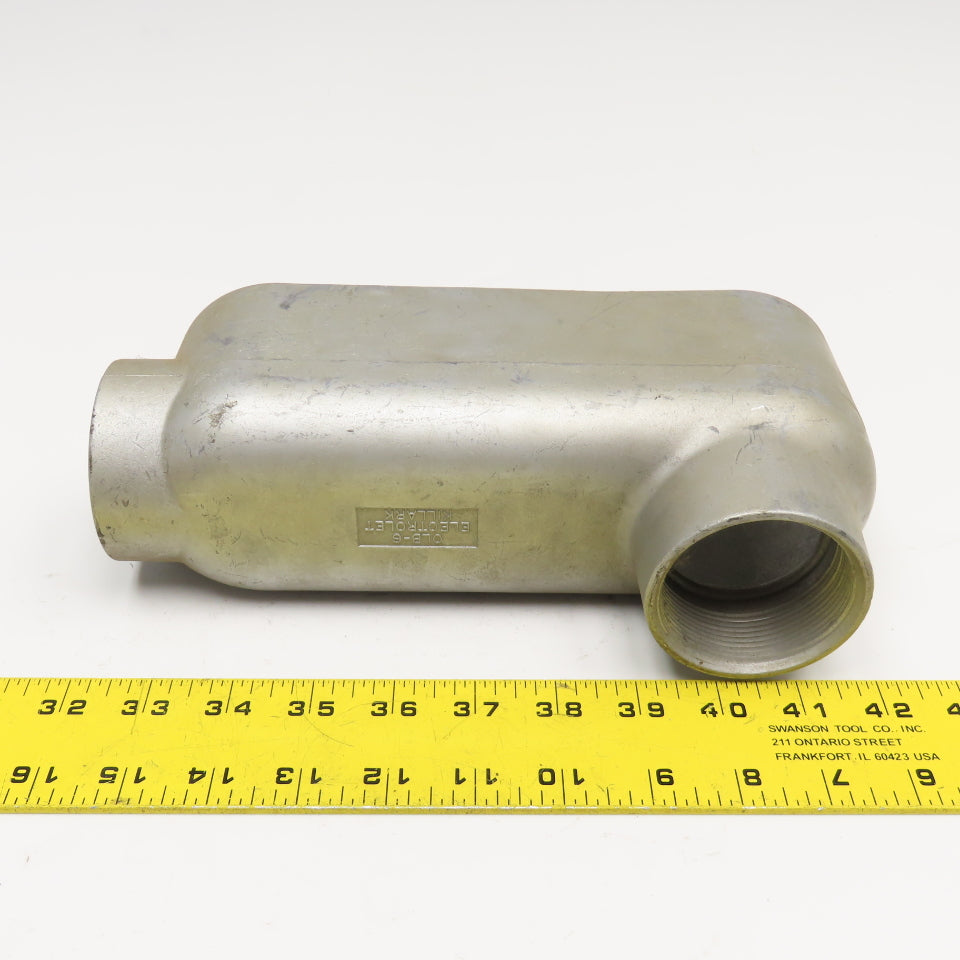 Killark OLB-6 Electrolet 2" LB Conduit Body Threaded Hub