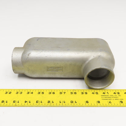Killark OLB-6 Electrolet 2" LB Conduit Body Threaded Hub