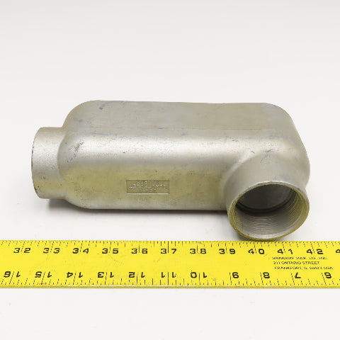 Killark OLB-6 Electrolet 2" LB Conduit Body Threaded Hub