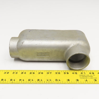 Killark OLB-6 Electrolet 2" LB Conduit Body Threaded Hub