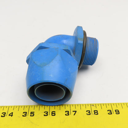 T&B 6325 1-1/4" Non Metallic Type A Liquidtight 90° Elbow Connector
