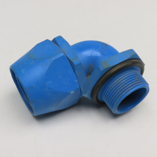 T&B 6325 1-1/4" Non Metallic Type A Liquidtight 90° Elbow Connector