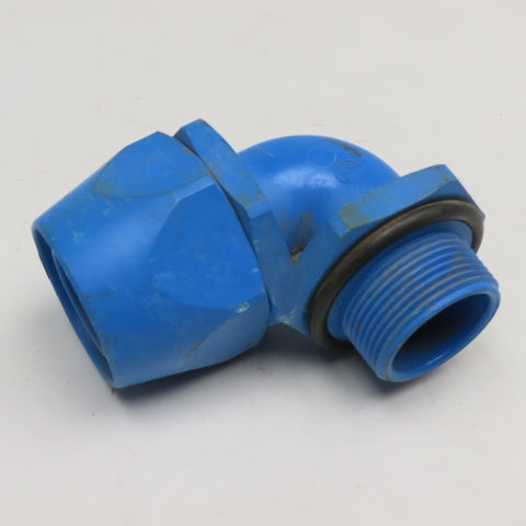 T&B 6325 1-1/4" Non Metallic Type A Liquidtight 90° Elbow Connector
