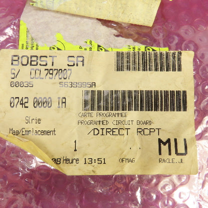 Bobst Registron 742-IS-A 742IAA Programmed Circuit Board 0742-0000-IA 707-KL 00
