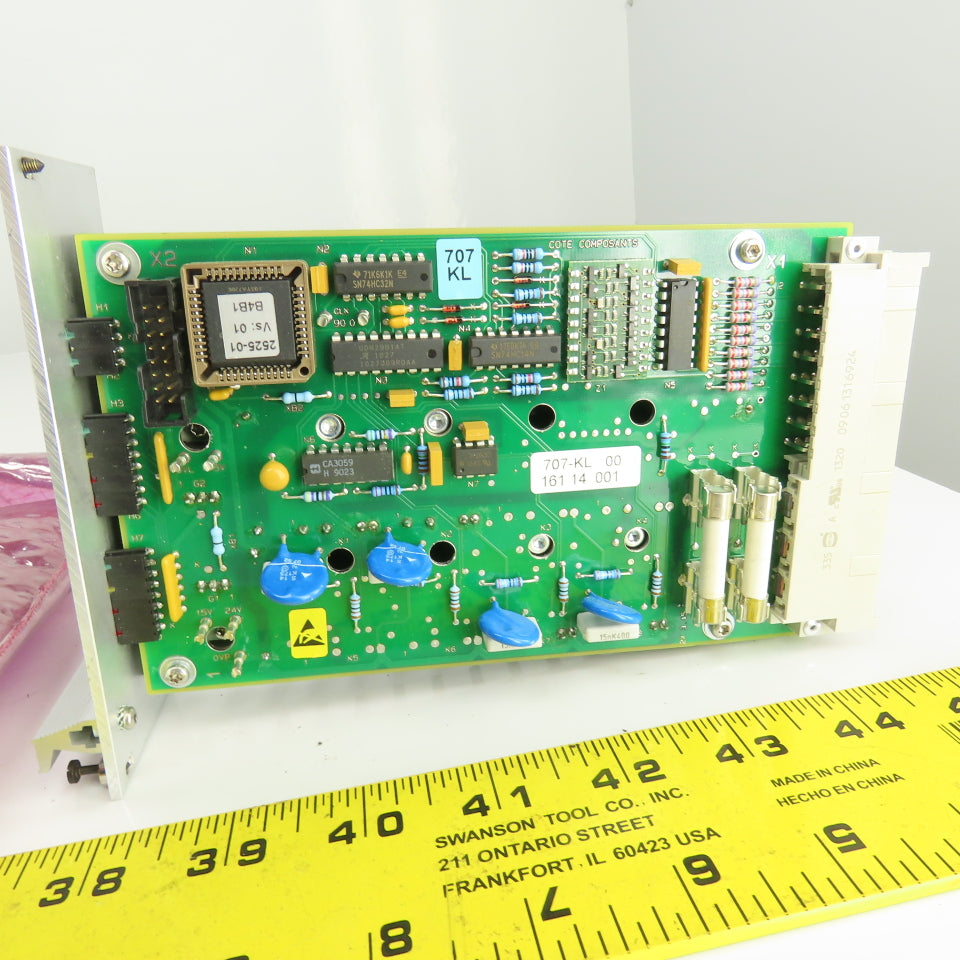Bobst Registron 742-IS-A 742IAA Programmed Circuit Board 0742-0000-IA 707-KL 00